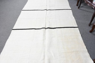 4,8x8,2 ft Turkish Rug, Area Vintage Rug, White Moroccan Rug