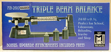Bilanciatrice tripla fascio 2610g pesi da laboratorio meccanico inclusi MB‐2610