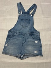 The Children's Place Girls' Denim Short Overalls Size10