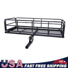 750 Lbs Large Hitch Mount Cargo Carrier Heavy Duty Hitch Racks For 2 Receiver 750 Lbs Large Hitch Mount Cargo Carrier Heavy Duty Hitch Racks For 2 Receiver