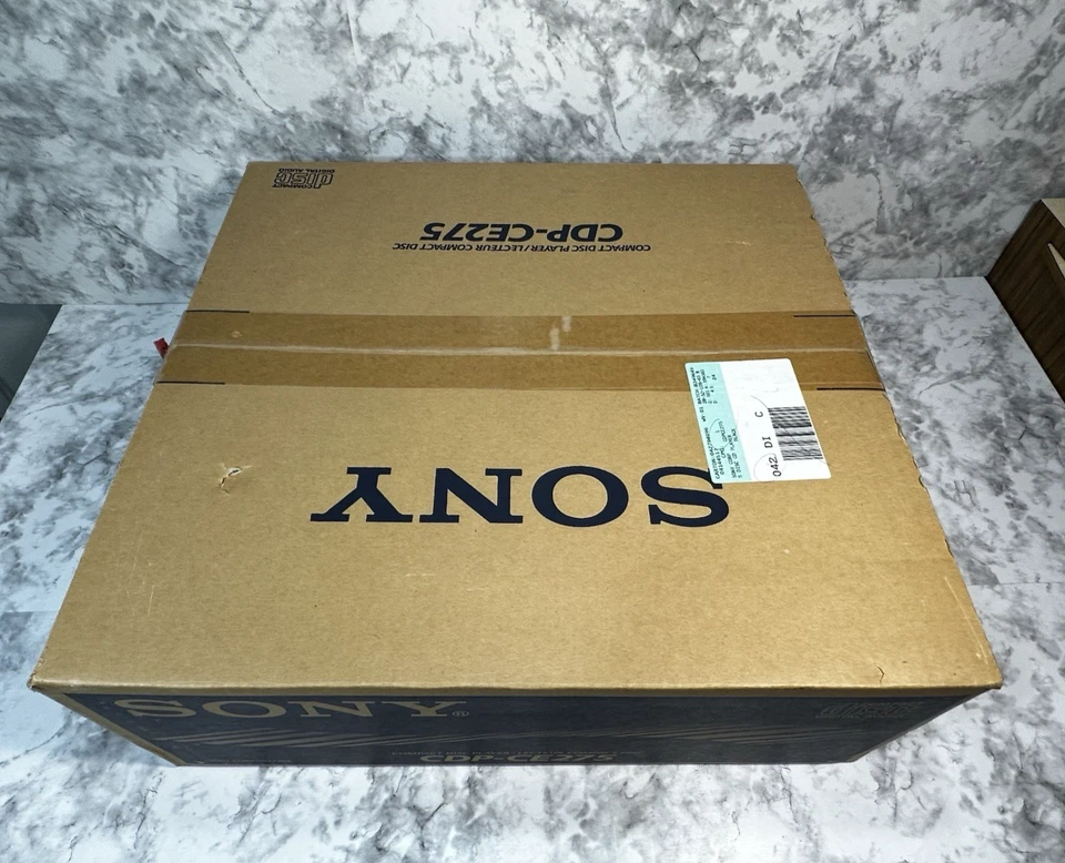 Sony Compact CD Player CDP-CE275 5 Disc Changer Digital Auto Factory Sealed NOS - Image 3 of 4