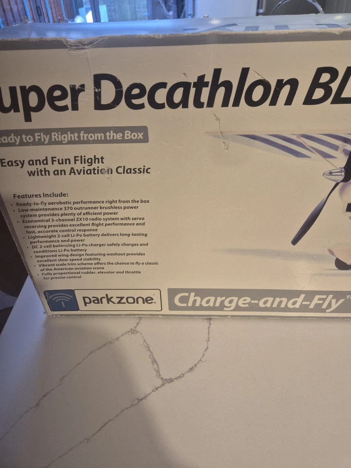 RC ParkZone/Super Decathlon BL,ReadyTo Fly R C Plane New In Box - Image 3 of 4