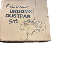 Luxurious Broom And Dustpan Set