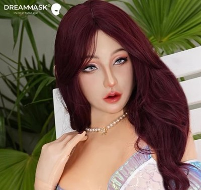 M27G Fullhead Dreammask Female Mask Silicone Mask Große M Cosplay Halloween