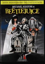 Beetlejuice DVD, 1988 Release, 20th Anniversary Deluxe Edition Michael Keaton 