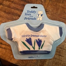 Vintage Teddy Tees and Friends Shirts For Teddy Bears