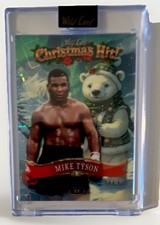 Wild Card Christmas Hit! Mike Tyson Boxing 1/1 Holiday Hits Trading Card 2025