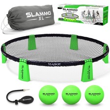 GoSports Slammo XL Extra Large Round Net Game for Beginners - 48", Green
