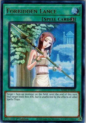 Yu-Gi-Oh! TCG Forbidden Lance (UR) RA02 RA02-EN058 NM