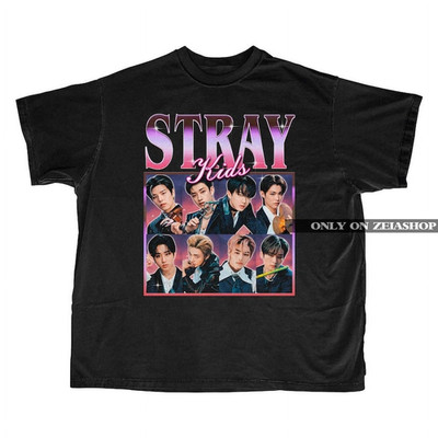 Kpop Stray Kids Band T-Shirt Unisex Graphic Tee S-5XL