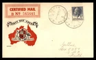 Mayfairstamps Australia FDC 1957 Queen Certified Mail First Day Cover aax_82533
