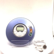 Sony MP3/ATRAC Walkman - Portable CD Player - Blue - Grade A D-NE319/LC 