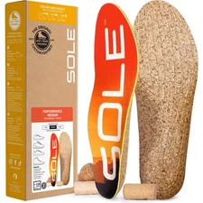 SOLE Performance Medium Shoe Insoles – Orthotic Arch Support Inserts for Plan...