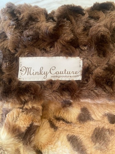 Minky Couture Christmas Stocking Brown New Open Package - Picture 3 of 5