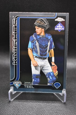 #ad Kyle Teel 2025 Topps Pro Debut Chrome Chicago White Sox $1.25