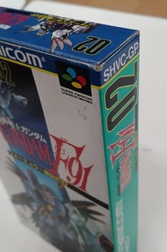 Bandai SHVC-GP Gundam F91 Formula Senki Video Game for Sega Saturn