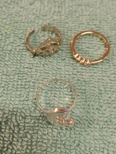 3 Children's Fashion Rings