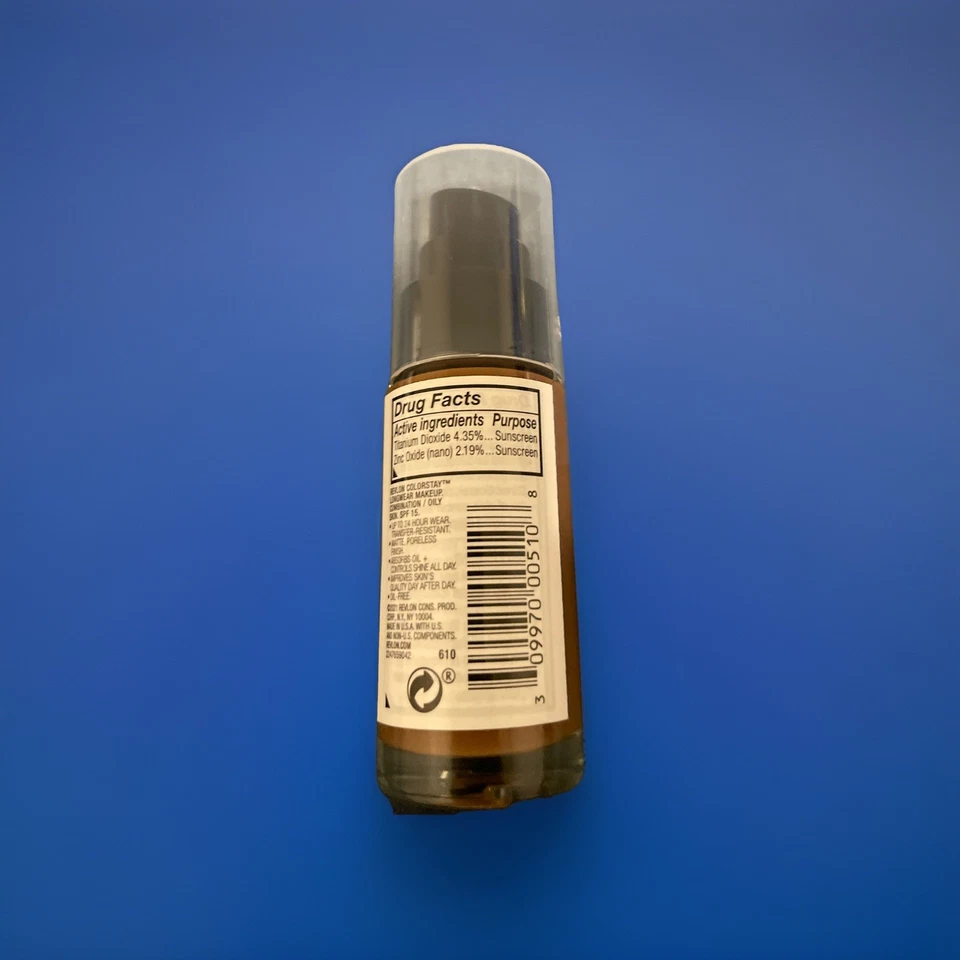 REVLON COLORSTAY LONGWEAR MAKEUP COMBINATION/OILY SKIN 610 ESPRESSO - Image 3 of 4