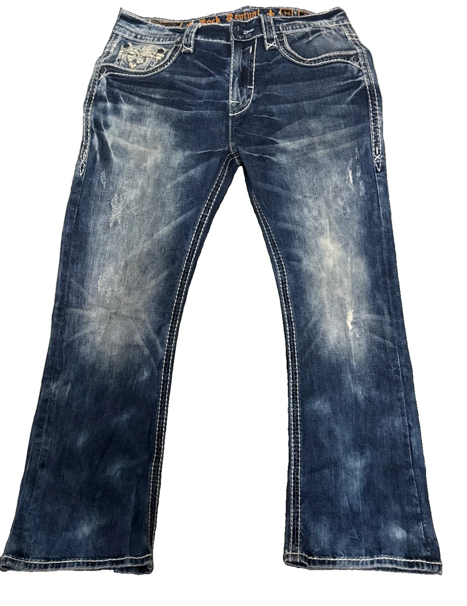 Rock Revival Rock Jeans for Men for sale - eBay
