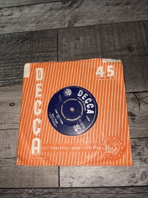Billy Fury - Time Has Come / Angel Face - 7  Vinyl Record Single - 1959 Decca UK