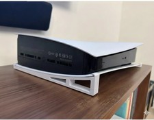 Horizontal Stand for PS5 Digital Edition - Fat Console Display Base White