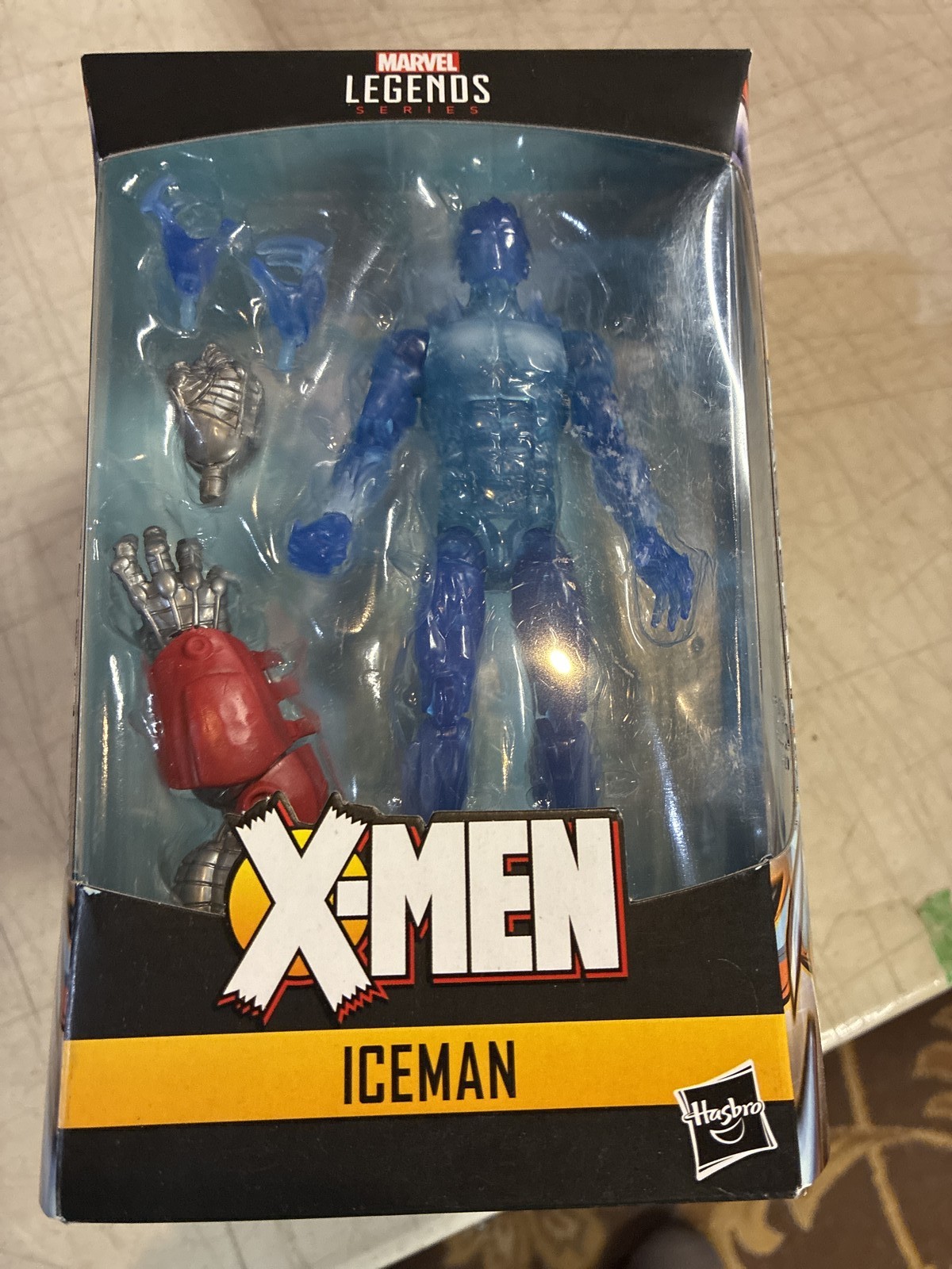 Marvel Legends X-Men Iceman 6" Figure Colossus BAF Series Hasbro F1011 NEW