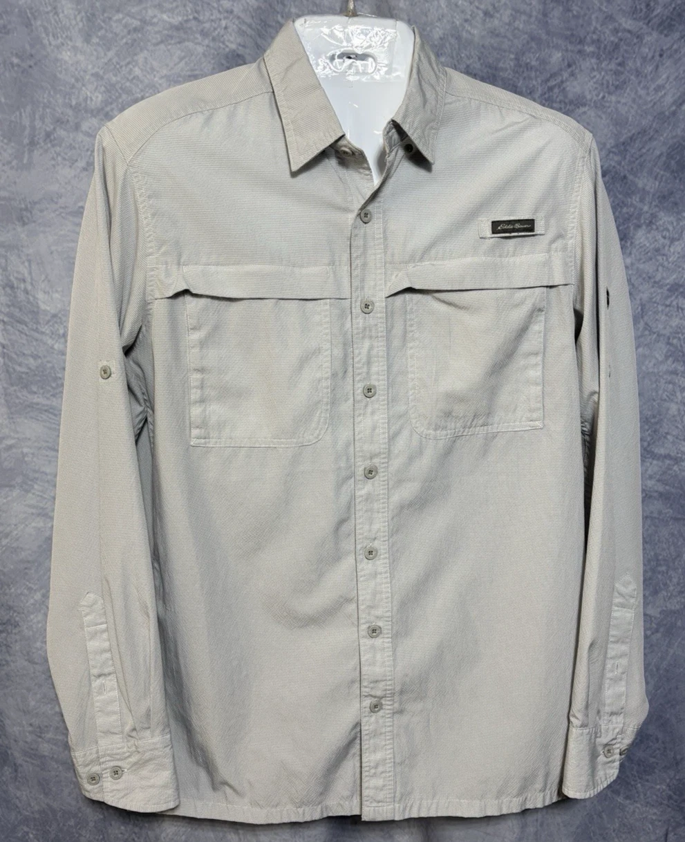 Columbia Long Sleeve Button Down Vented Fishing Hiking Shirt- Men's Large Tall
Opens in a new window