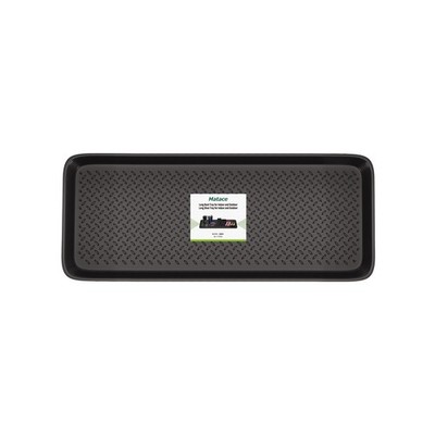 Matace 1 Pack Rubber Large Boot Tray for 40'' x 16'' x 1.2'', Black 