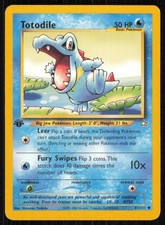 Totodile 81/111 Common Neo Genesis Pokemon Unlimited Lightly Played on eBay