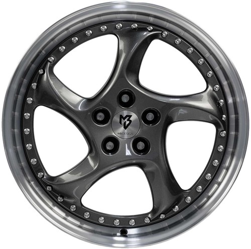 4 MB Design Felgen TURBO S 9.0Jx19 ET42 5x114,3 GRAUPOL für Subaru Forester - Bild 2 von 5