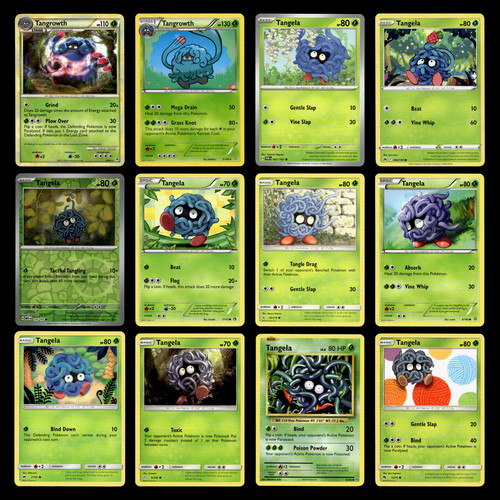 Tangrowth Tangela 34 HeartGold SoulSilver Call of Legends Pokemon Cards