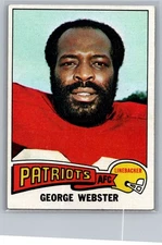 1975 Topps #186 George Webster