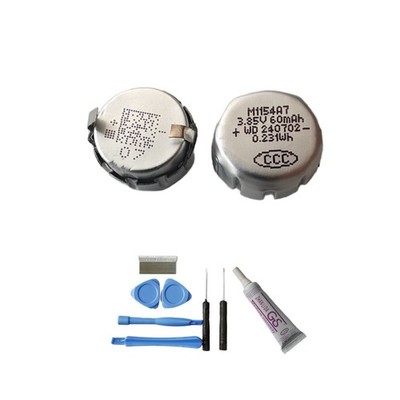 2pcs 1154 60mAh battery Replace M1154A6 For Anker Soundcore Sport X10 Earbuds