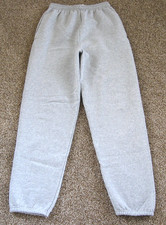 Vintage 90s Hanes Premium Ecosmart Sweatpants Drawstring Pockets Men's Small