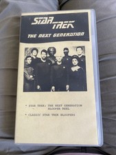Star Trek The Next Generation Bloopers Reel - VHS - Rare