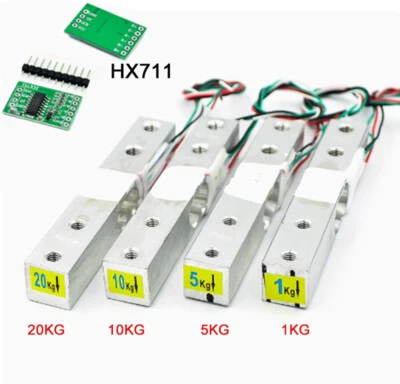 Wägezelle Gewichtssensor 1KG 5KG 10KG 20KG HX711 Waage Wiegedrucksensor - Bild 1 von 4