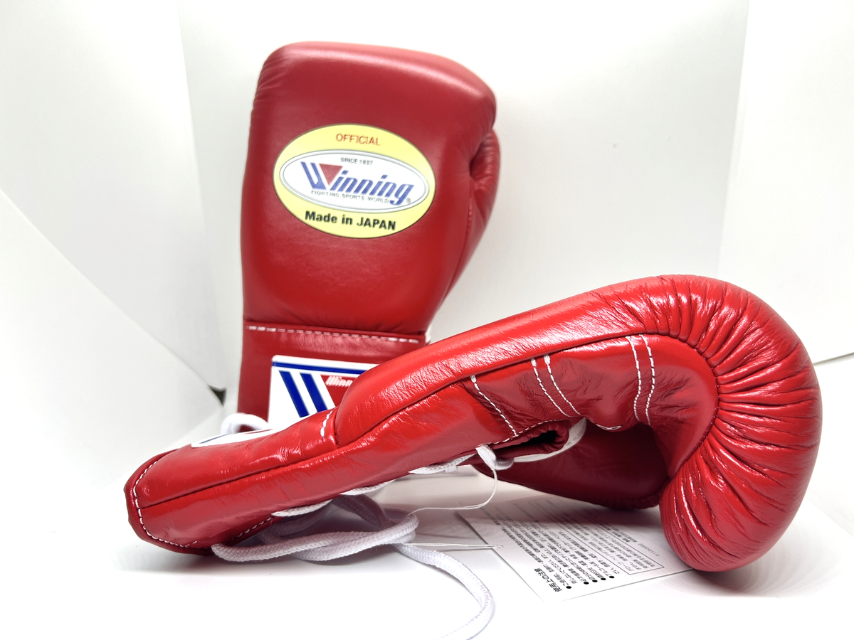 Winning Boxing Gloves Professional Type 8oz Red String type JAPAN