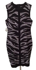 Karen Millen Sleeveless Feminine Little Black Dress -Size Small (3 UK)