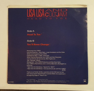 LISA LISA AND CULT JAM Head To Toe 7