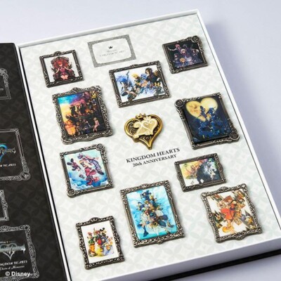 Kingdom Hearts 20th Anniversary Pins Box Vol 1 Square enix key