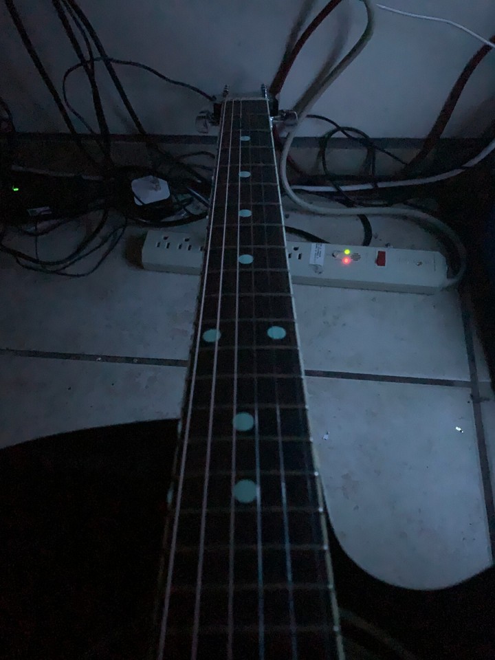 Guitar Fretboard Inlays , Glow in the Dark Fretboard Markers, Guitar Accessories eBay