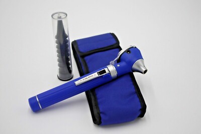Mini Otoscope set with 7pcs specula set and Fabric Pouch LED bright Light 