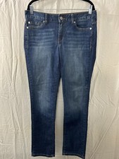 CALVIN KLEIN JEANS Womens Sz 10 10/30 Medium Wash Stretch Denim Ultimate Skinny