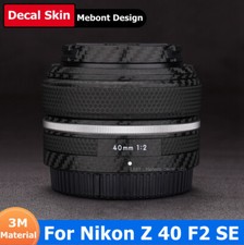 For Nikon Z 40mm F2 SE Decal Skin Camera Lens Sticker Vinyl Wrap Film Coat