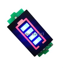 2S Lithium Battery Capacity Indicator Module 8.4V Blue Display Power Tester