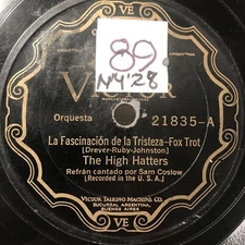 High Hatters - Victor Argentina Press 21835
