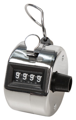Handzähler Personenzähler Stückzähler Klicker Inventur Hand Tally Counter B Ware