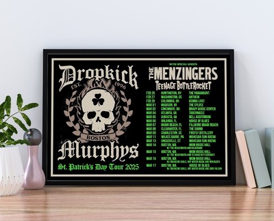 Dropkick Murphys Announce St. Patrick s Day 2025 Poster