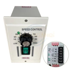 DC 0-90V Knob Motor Speed Controller Variable Adjustable Speed AC 110V Input