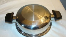 Kitchen Craft By West Bend DOME LID ONLY 9" Skillet Stainless Steel